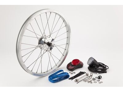 BROMPTON SON Superlight hub dynamo set, including front wheel