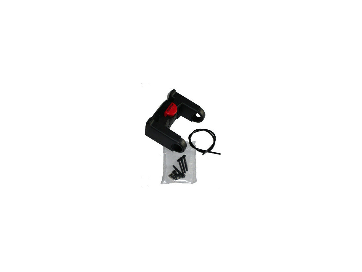 ALTURA KLICK HANDLEBAR ADAPTER FOR ARRAN/SKYE/ORKNEY BAR BAGS WITH RED Q/R BUTTON  click to zoom image