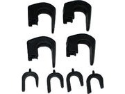ALTURA OVERSIZE PANNIER HOOK (TUBE DIAMETER OF 16-25mm) FOR ARRAN/SKYE/ORKNEY BAR BAGS WITH RED Q/R BUTTON