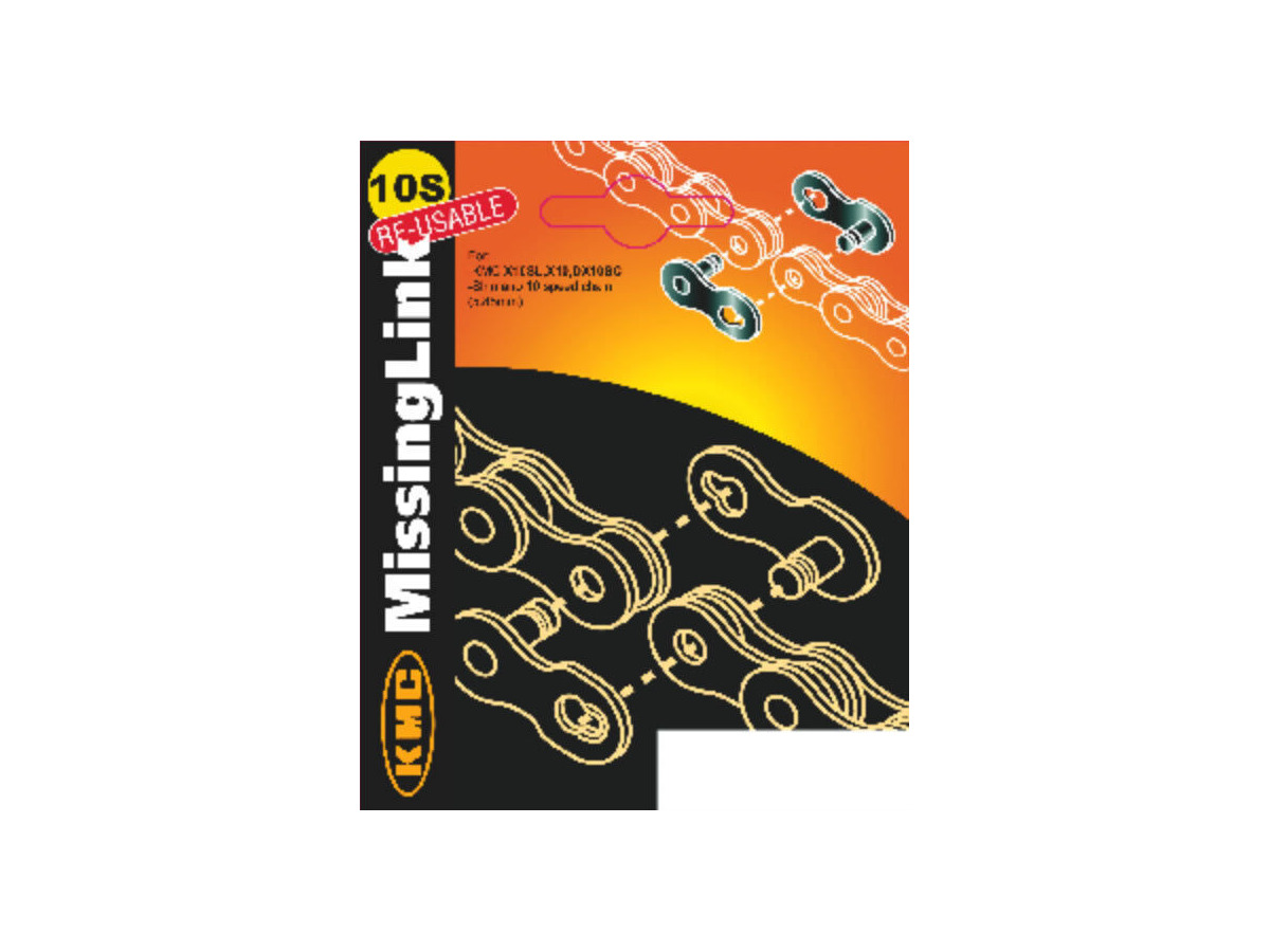 KMC Chains Missing Link - 10 Speed Shimano click to zoom image
