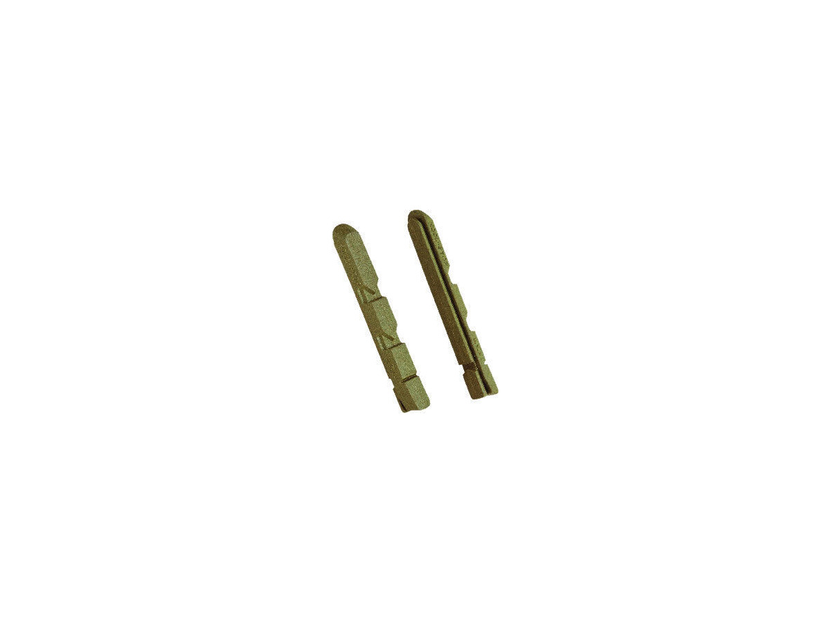 Kool Stop Avid V Type Replacement Inserts Green (Ceramic) click to zoom image