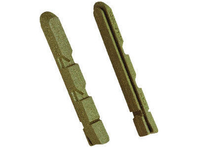 Kool Stop Avid V Type Replacement Inserts Green (Ceramic)