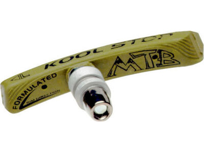 Kool Stop MTB Contoured Threaded Green (Ceramic Rims)