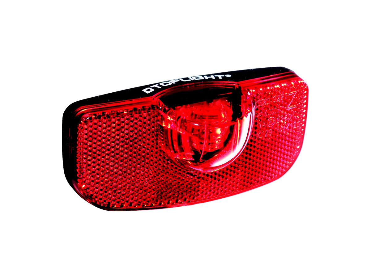 BUSCH & MULLER DToplight Pannier Rack Fitting Rear Light click to zoom image