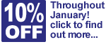10% off Servicing throughout January