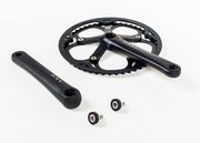 BROMPTON Black Edition 'Spider' crankset, LH & RH complete 