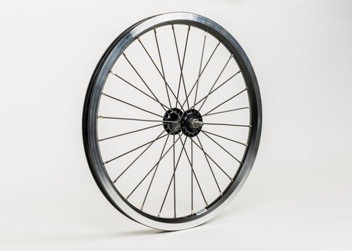 BROMPTON Black Edition Front Wheel click to zoom image