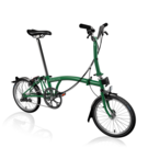 BROMPTON C Line Explore - Mid Racing Green  click to zoom image