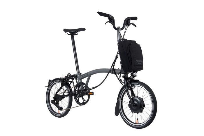 BROMPTON P-Line Electric - 4 Speed - High Handlebar click to zoom image