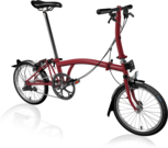 BROMPTON C Line Urban - Low House Red  click to zoom image