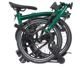 BROMPTON P Line Emerald Green Lacquer Mid Rise click to zoom image