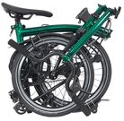 BROMPTON P Line Emerald Green Lacquer High Rise click to zoom image