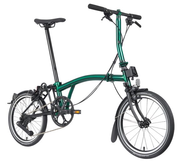 BROMPTON P Line Emerald Green Lacquer Low Rise click to zoom image