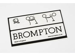 BROMPTON Frame Decal