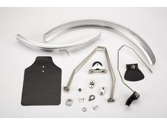 BROMPTON Mudguard set, for L version, includes steel stays