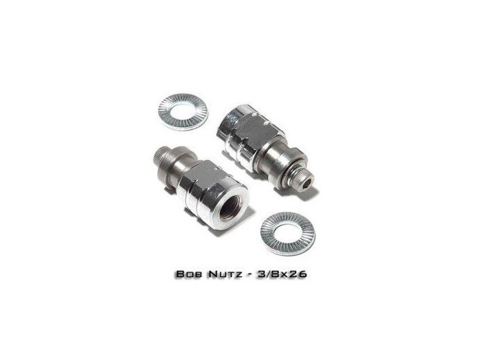 BOB Wheel Nuts For 3/8 x 26 (Shimano Nexus) click to zoom image