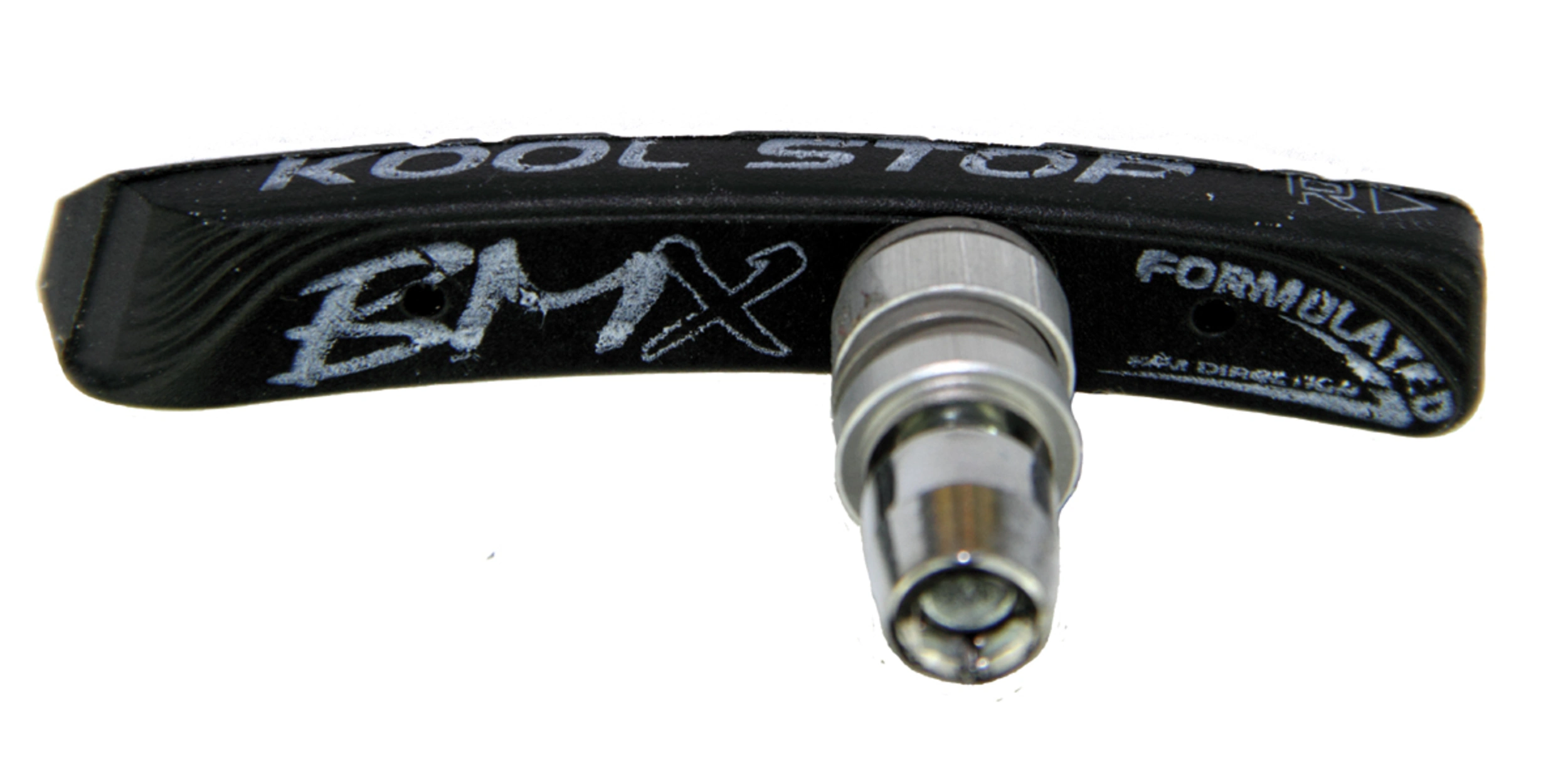 Kool Stop BMX Threaded Contoured Black