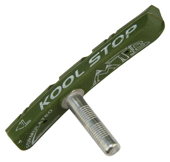 Kool Stop MTB Contoured Green (Ceramic) click to zoom image