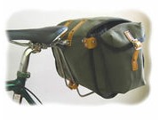 CARRIDICE Nelson saddlebag 15 L Green  click to zoom image