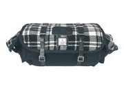 CARRIDICE Barley saddlebag Limited Edition 9L Mono Check  click to zoom image