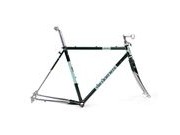 THE LIGHT BLUE St Johns Frameset Green/Chrome 62cm Green/Chrome  click to zoom image