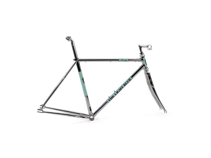 THE LIGHT BLUE Trinity Track Frameset Chrome click to zoom image