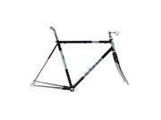 THE LIGHT BLUE Trinity Track Frameset Dark Blue 53cm Dark Blue  click to zoom image