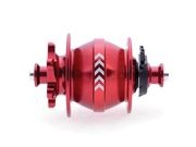 SP PD8 / PL8 100mm disc brake dyno hub 32H Red PD8 6-Bolt Disc Mount click to zoom image