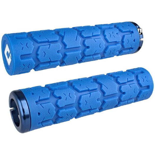 ODI Rogue v2.1 MTB Lock On Grips 135mm - Medium Blue click to zoom image