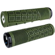 ODI Reflex XL MTB Lock On Grips 135mm - Army Green
