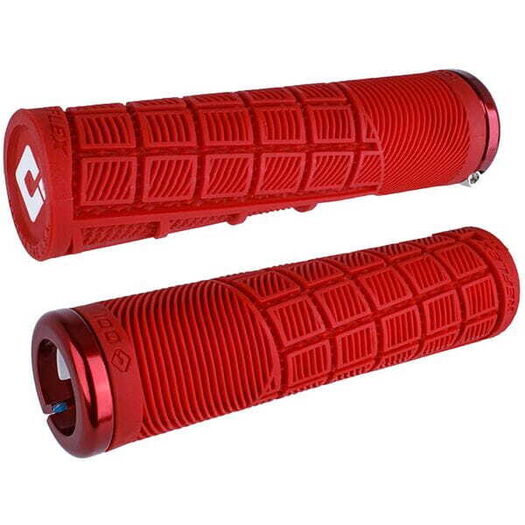 ODI Reflex XL MTB Lock On Grips 135mm - Red click to zoom image