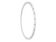 Halo Devaura Disc Rim 700c 24H 24H White  click to zoom image