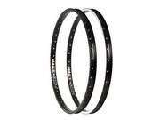 Halo Sub-4 24" Racing Rim Black 36H Black  click to zoom image