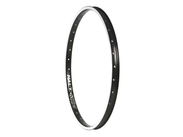 Halo Sub-4 24" Racing Rim Black Machined click to zoom image