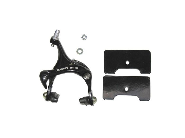 Dia-Compe Rear Track Brake Black 43-57mm click to zoom image