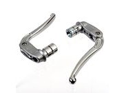 Dia-Compe 189 Reverse Pull levers 16-18mm Silver/Silver  click to zoom image