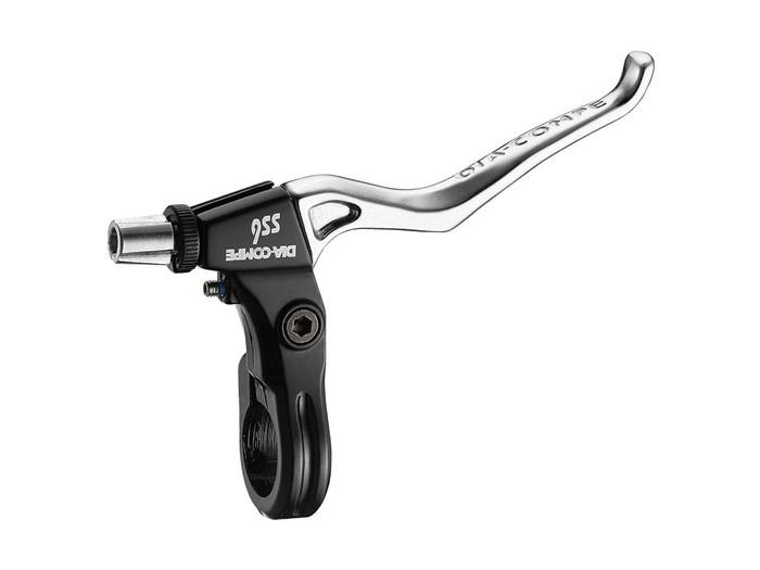 Dia-Compe SS6 MTB Levers Black/Silver 22.2mm click to zoom image