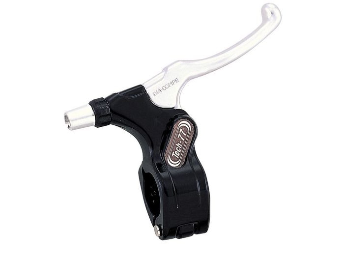 Dia-Compe Tech 77 BMX Levers LH Black/Silver 22.2mm click to zoom image