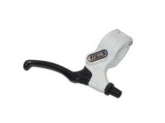 Dia-Compe Tech 77 BMX Levers LH Black/White 22.2mm