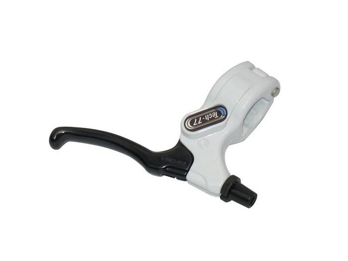 Dia-Compe Tech 77 BMX Levers LH Black/White 22.2mm click to zoom image