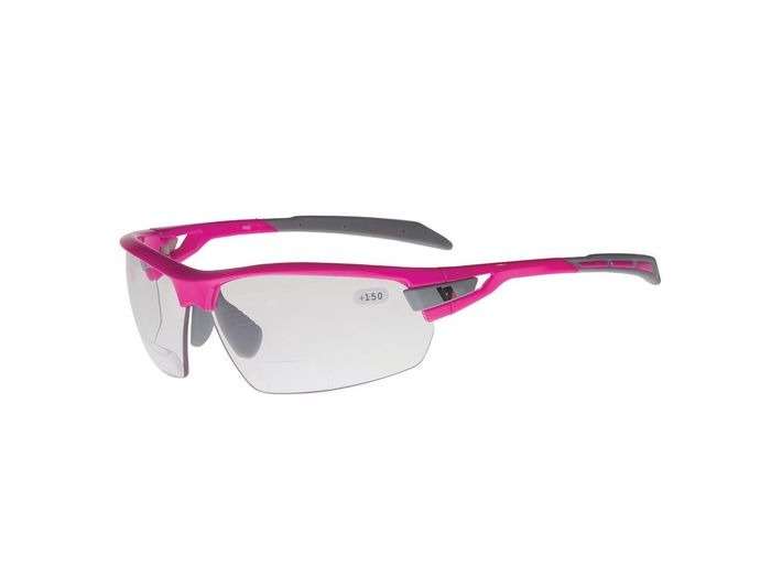 BZ Optics PHO Bi-focal Photochromic Glasses Pink click to zoom image