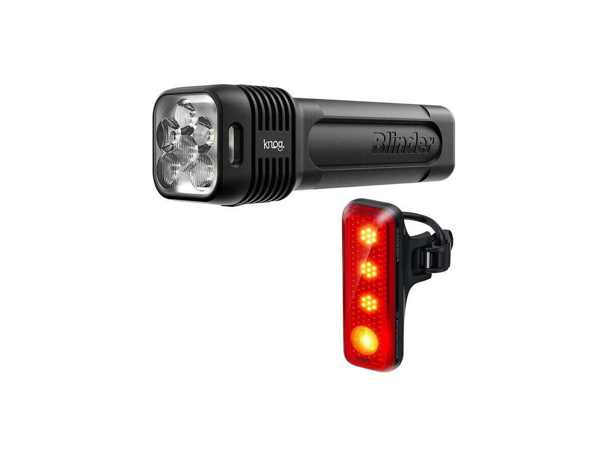 KNOG Blinder Pro 1300 + R150 Rear - Light Set click to zoom image