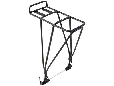 M-PART AX3D disc compatible rear rack with QR alloy black 