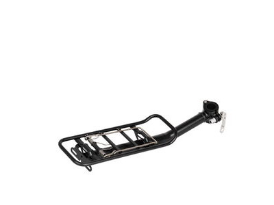 M-PART Tour AVS Seatpost Rear Pannier Rack black 