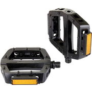 M-PART Primo Alloy platform pedals with screw pins, 9/16 inch thread