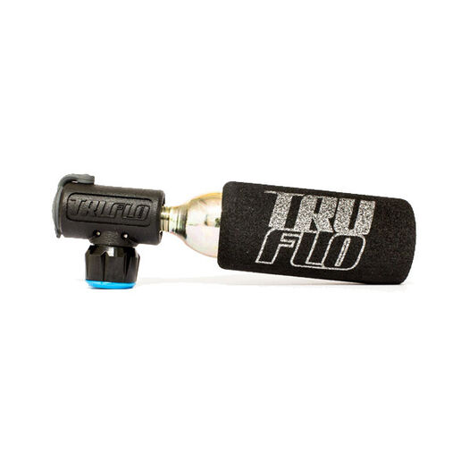 TRUFLO Minoot CO2 pump with 16 gram cartridge, Presta and Schrader click to zoom image