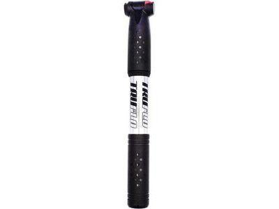 TRUFLO Micro 4 mini pump, flexi head for presta and schrader. Silver and black 