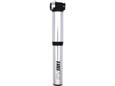 TRUFLO Road+ CNC high pressure pump, flexi head, presta & Schrader, Silver 
