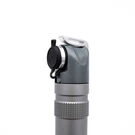 TRUFLO Air Switch Turbo High Volume/High Pressure CNC Mini Pump, Presta Only, grey click to zoom image