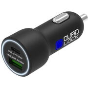 QUADLOCK Dual USB 48W Dual Car Charger